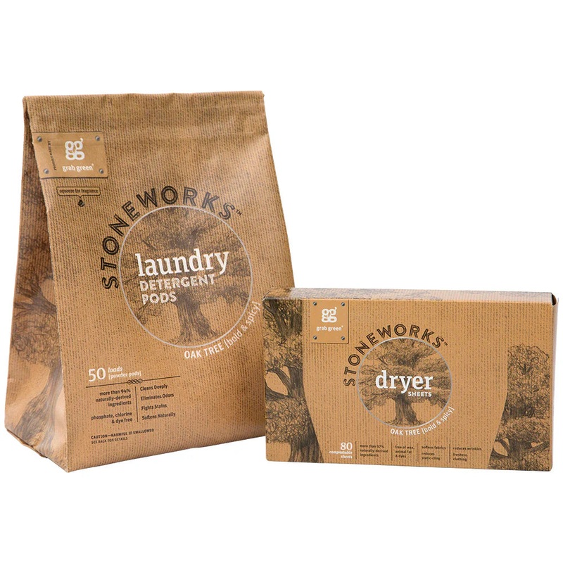 Stoneworks Laundry Pods and Dryer Sheet Kit – Oak Tree (Subscription)