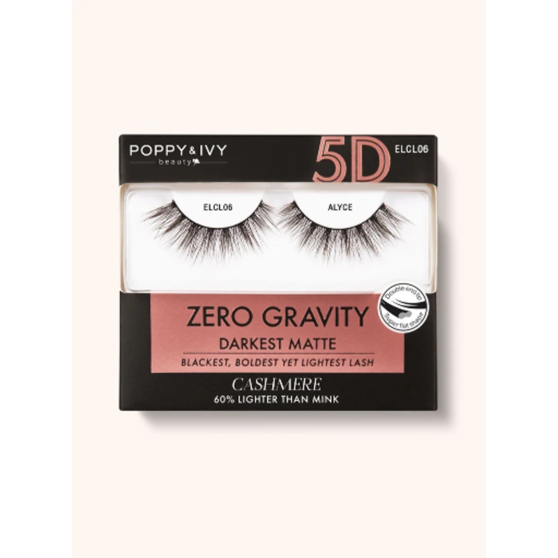 ABNY-CASHMERE ZERO GRAVITY LASH-DARKEST MATTE-ALYCE (6 PCS)
