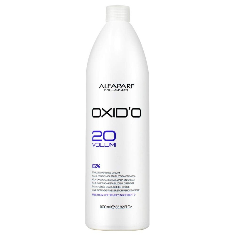 Alfaparf Oxid’o Stabilized Peroxide Cream Developer Liter / 33.8 oz – 6% / 20 Volume