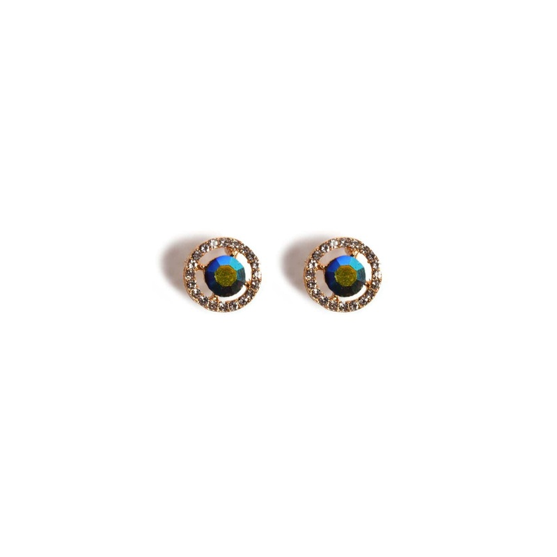 Bright Central Earring Iridescent