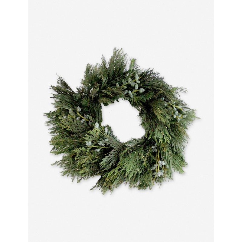 Fresh Handmade Atlas Wreath 12″Dia
