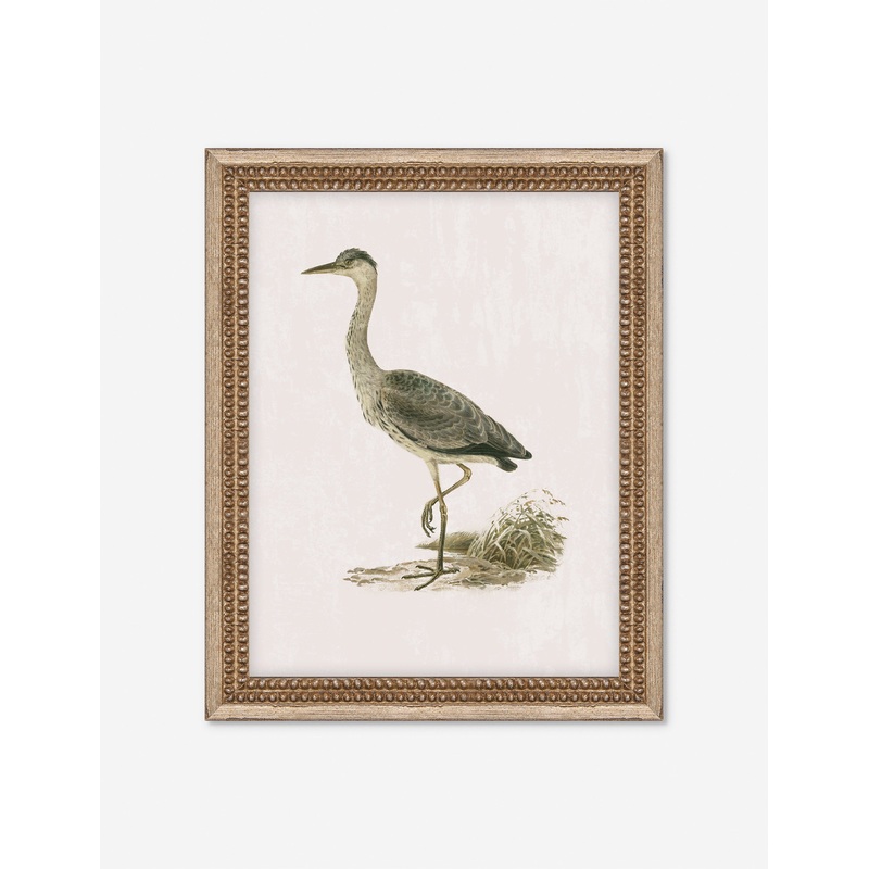 Heron Friend II Wall Art by Old World 12″ x 14″