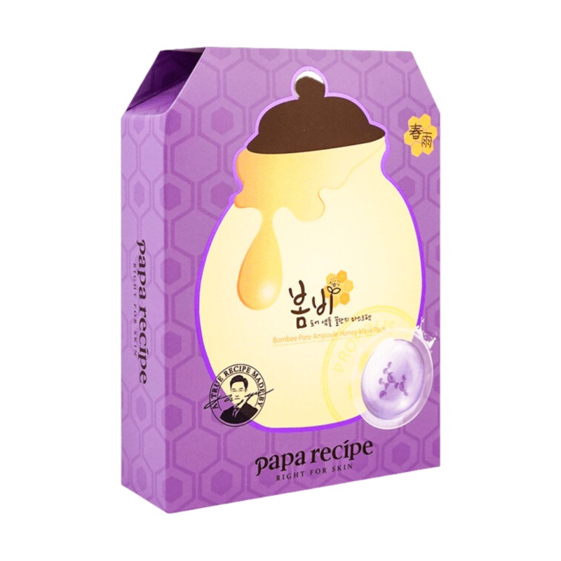 Papa Recipe Honey Lactobionic Acid Astringent Mask 25g*6Pcs