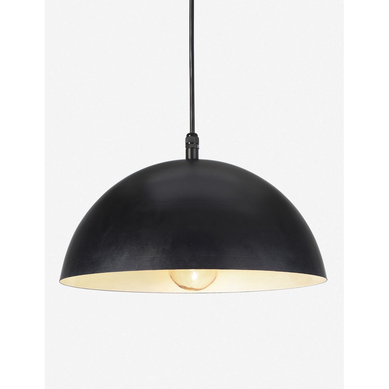 Peridot Outdoor Pendant Light by Regina Andrew Black Small