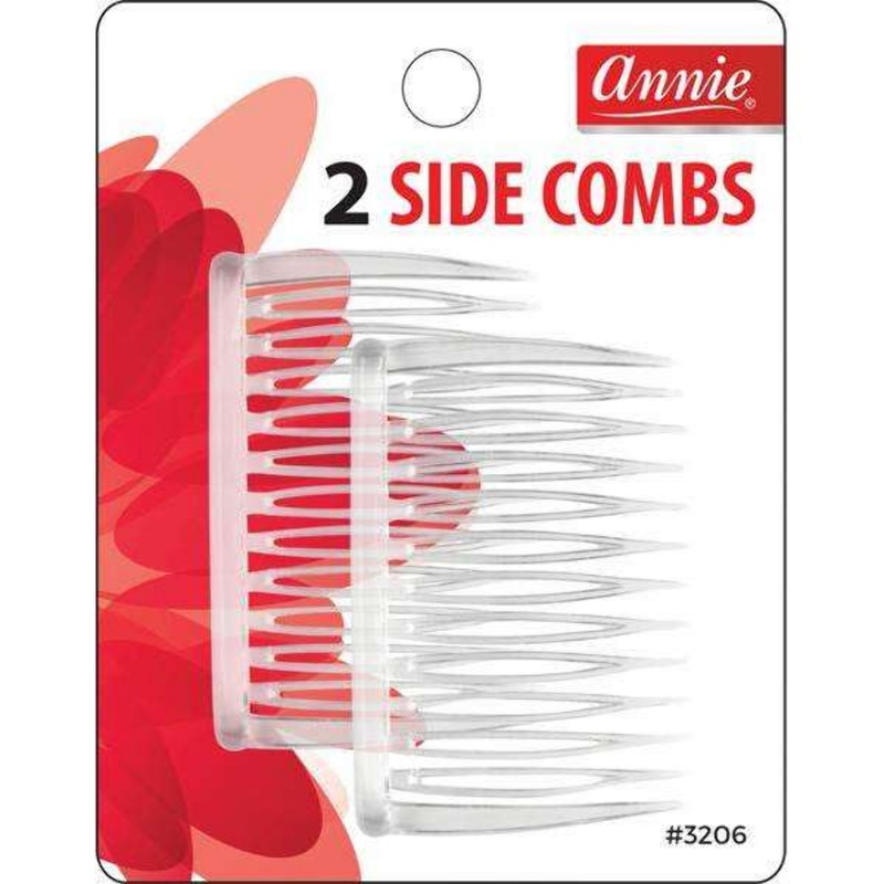 Annie Side Combs M 2Ct Asst Color (12 PCS)