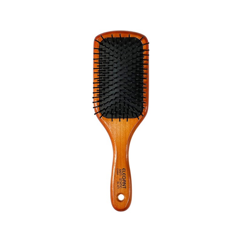 Elegant #471 Anti-Static Paddle Pin Hairbrush – Medium (9.25″)