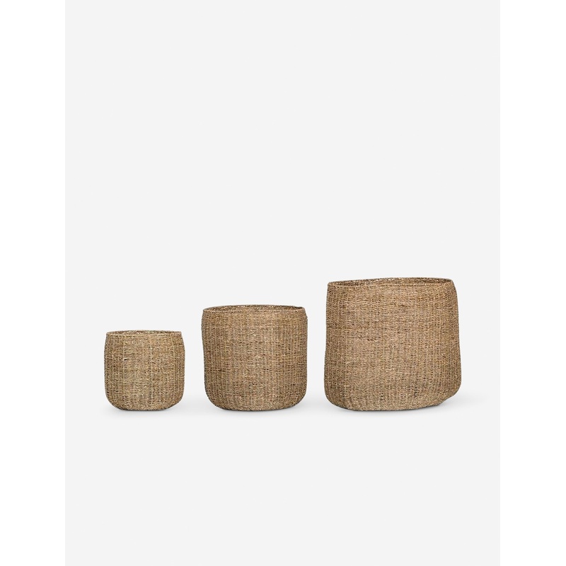 La Jolla Seagrass Baskets (Set of 3)