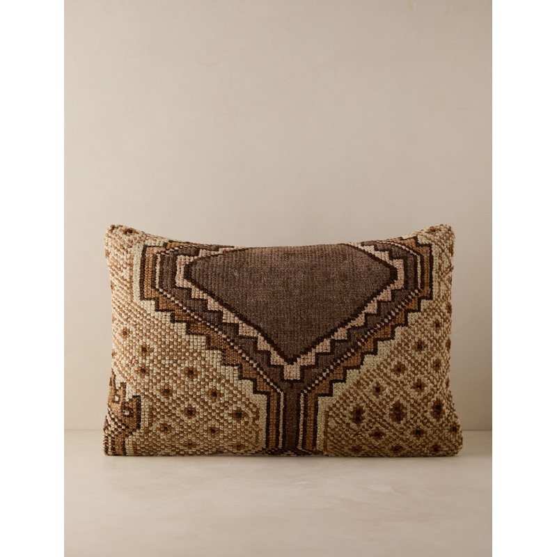 Vintage Lumbar Pillow No. 253, 16″ x 24″