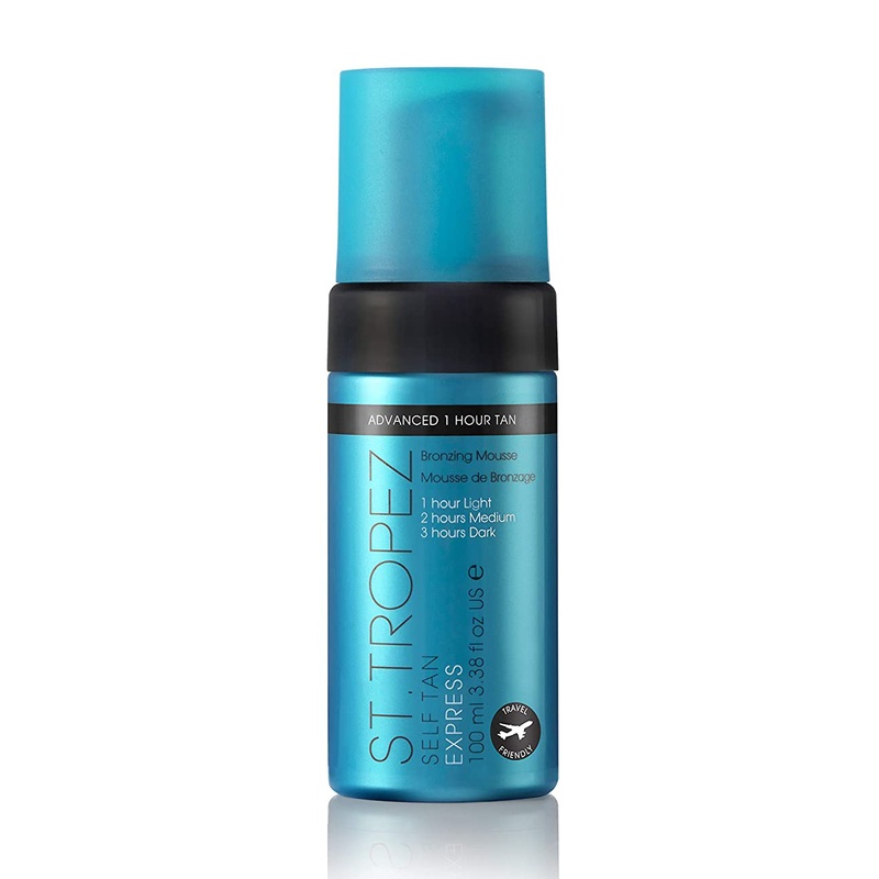 [Free Gift With $75 Purchase] St Tropez Self Tan Express Bronzing Gel 1.18 oz | 1 Hour Light | 2 Hours Medium | 3 Hours Dark