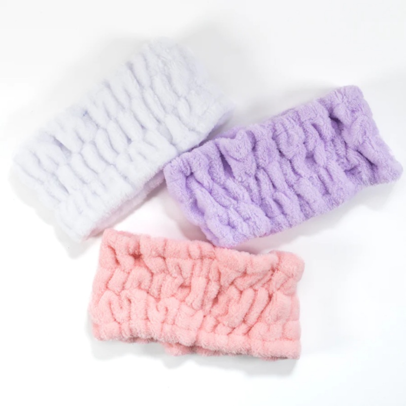 HEADBAND SOFT ELASTIC COTTON BAND (12 PCS)