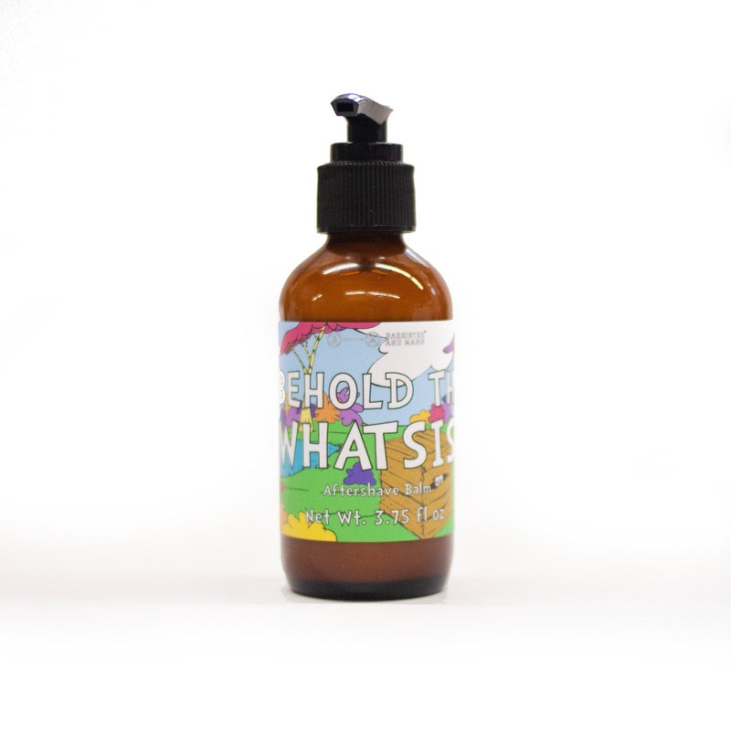 Behold the Whatsis! Aftershave Balm – by Barrister and Mann