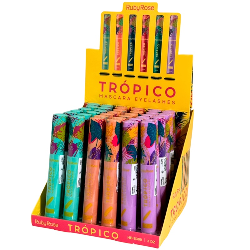 Ruby Rose Tropico Eyelash Mascara – Wholesale Display 36 Units (HB-8309-36)
