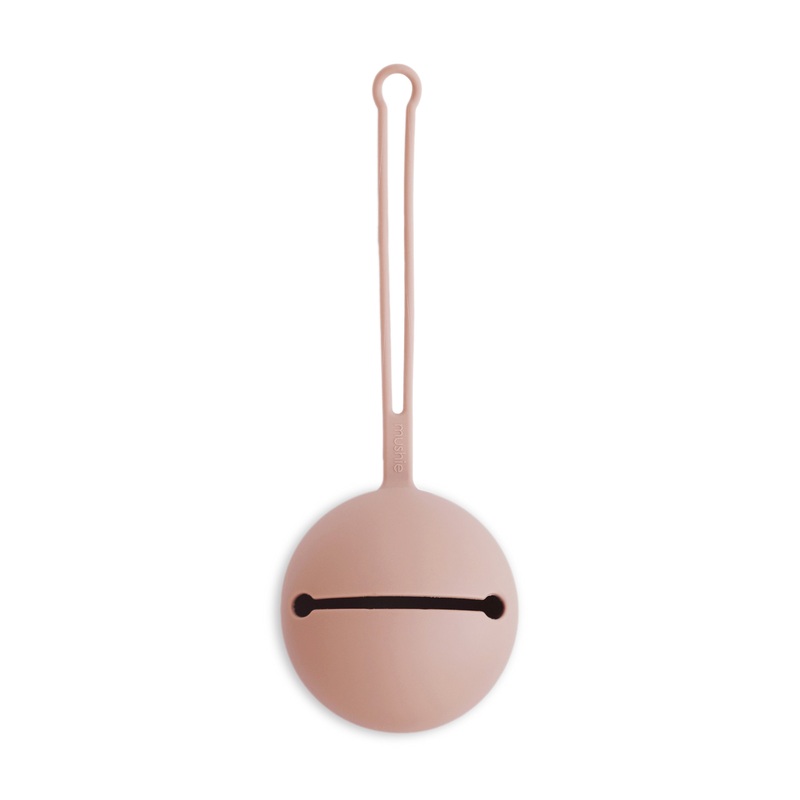 Silicone Pacifier Holder Case Blush