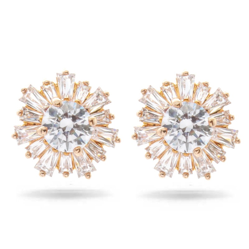 Swarovski Sunshine Rose Gold Earrings
