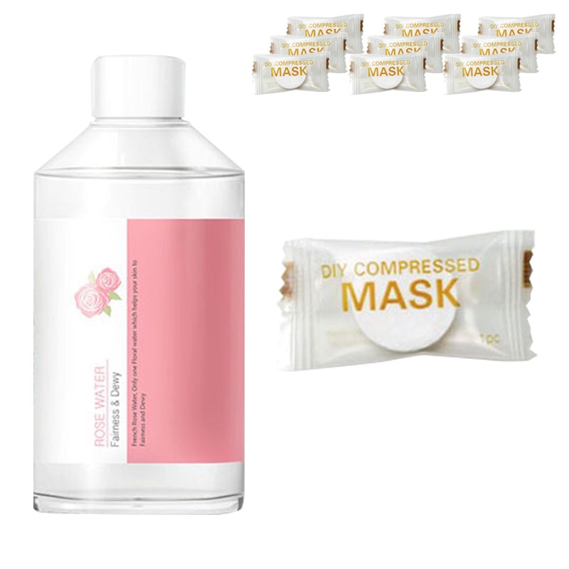 Biocell rose extract undiluted solution 250ml coin mask 10p, 1 set