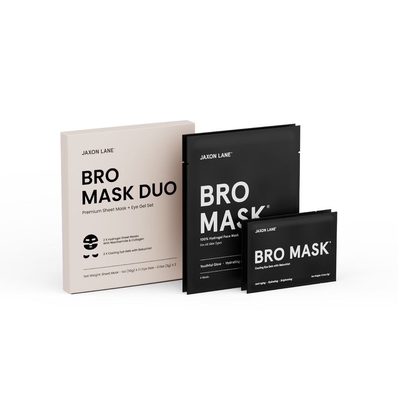 Bro Mask Duo – Sheet Mask + Eye Gel Set