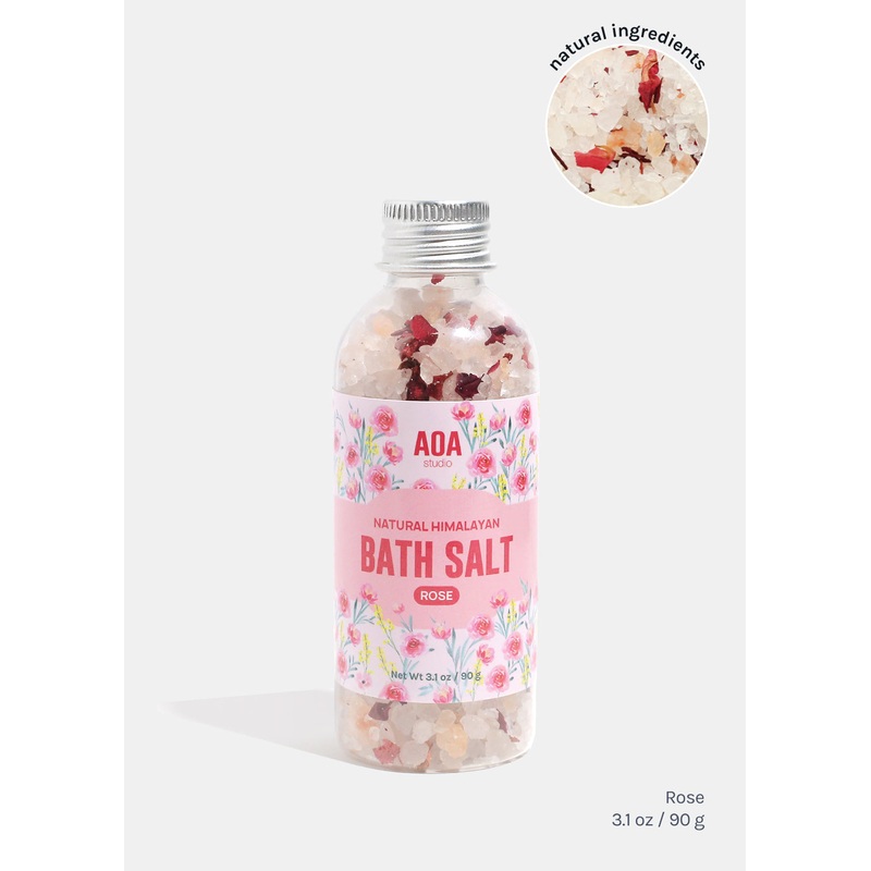 AOA Studio Bath Salt – Rose