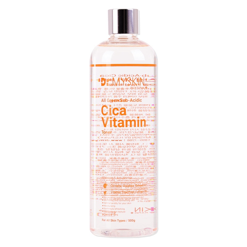 Dr.Myskin All Green Slightly Acidic Cica Vitamin Toner 500g