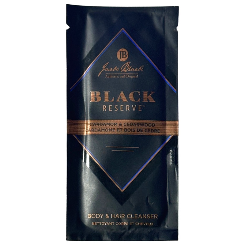 [FREE SAMPLE] Jack Black Black Reserve Body & Hair Cleanser 10 ml