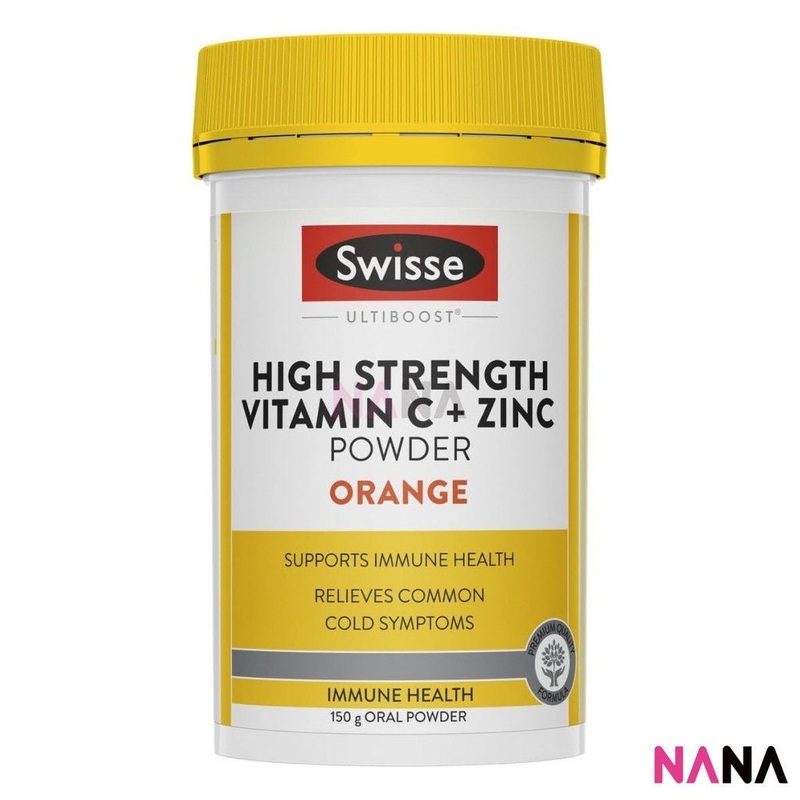 Swisse Ultiboost High Strength Vitamin C + Zinc Powder Orange 150g(EXP:02 2027)