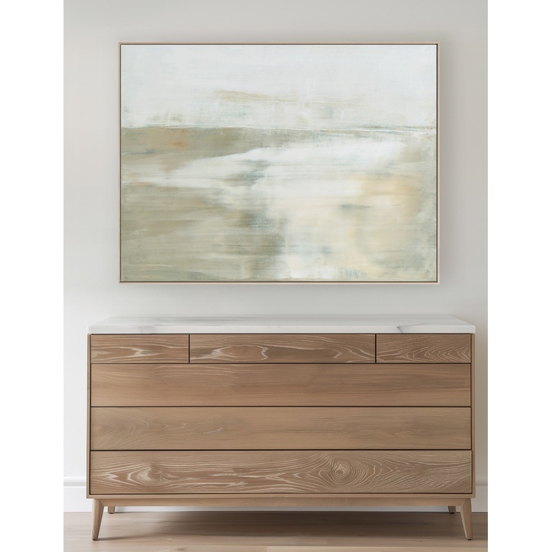 The Highlands Wall Art by Carol Benson-Cobb Natural 41″ x 31″