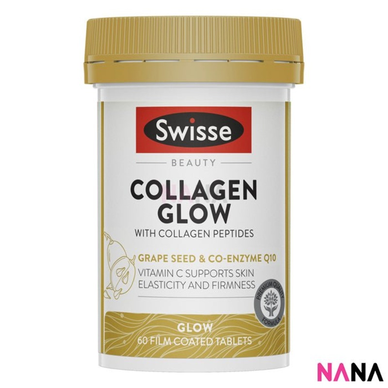 Swisse Beauty Collagen Glow With Collagen Peptides 60 Tablets