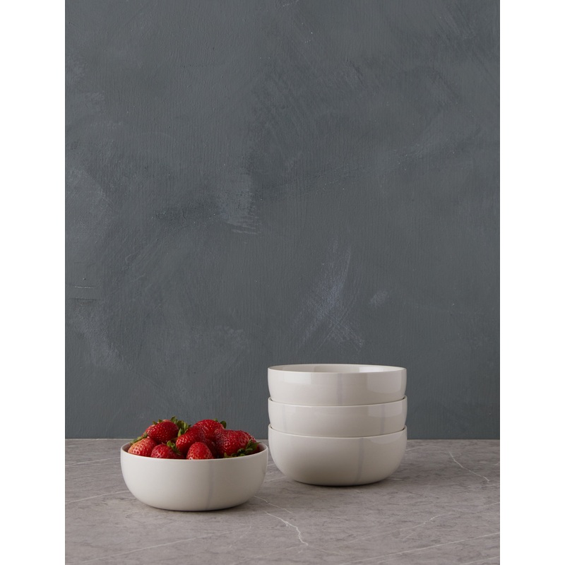 Zuma Porcelain Dinnerware by Kelly Wearstler x Serax Salt 12-Piece Set