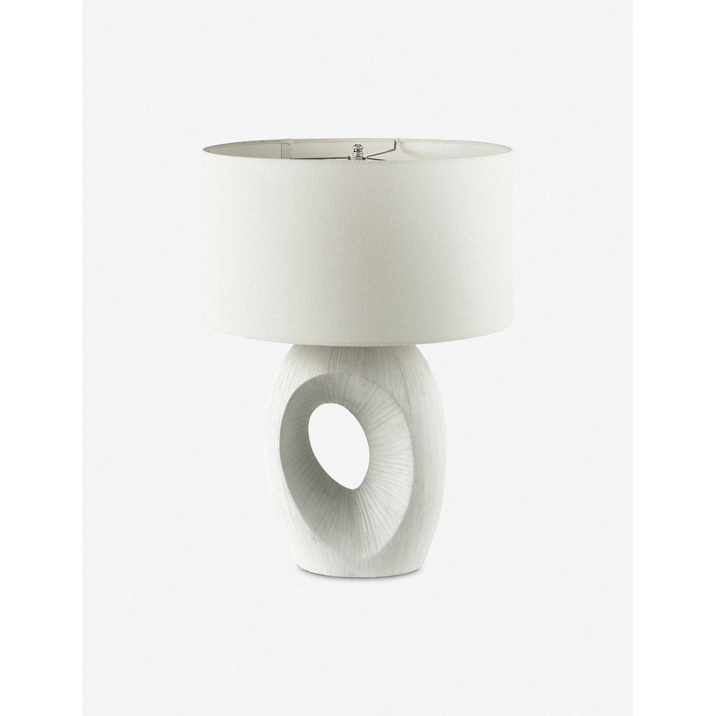 Alden Table Lamp White