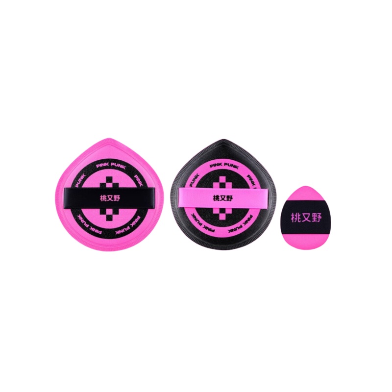 Arrebol Dark Beauty Berry Puff Set 3pcs/box