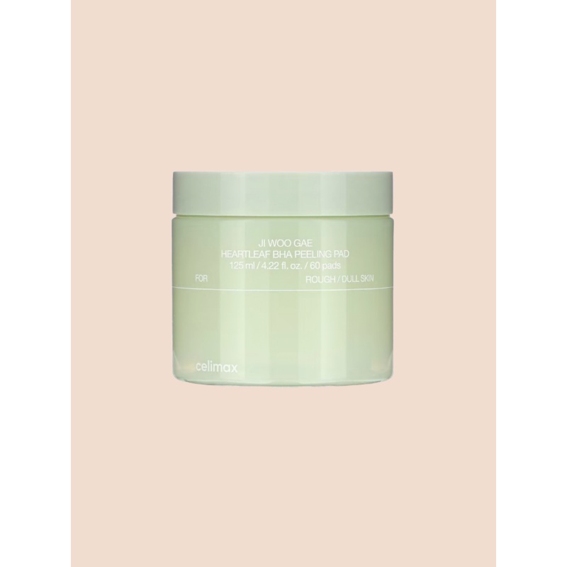 celimax Ji Woo Gae Heartleaf BHA Peeling Pad 60 Pads