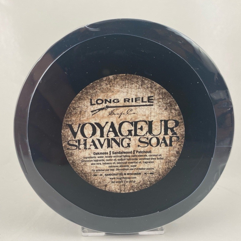 Voyageur Shaving Soap (3oz Jar) – by Long Rifle Soap Co.