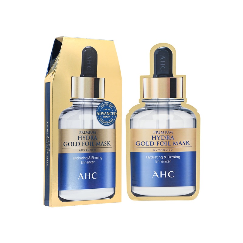A.H.C Premium Hydra Gold Foil Mask 25g x 5ps