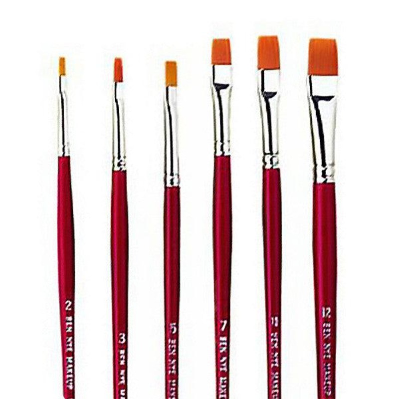 Ben Nye Makeup Brush – Flat FB-2 3/32″