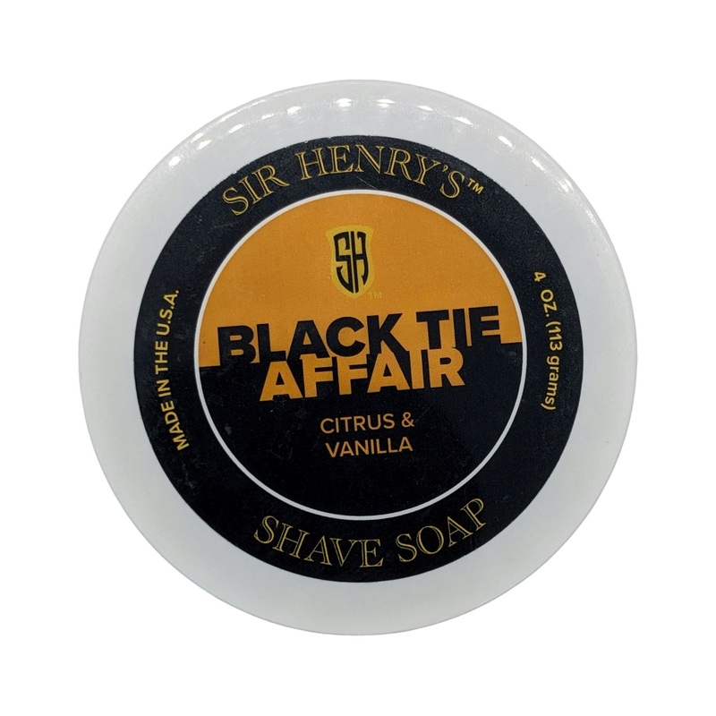 Black Tie Affair Shaving Soap – by Sir Henry’s (Used)