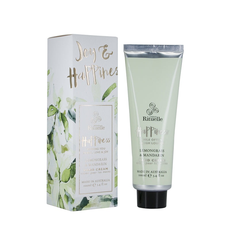 Urban Rituelle Happiness Lemongrass & Mandarin Hand Cream 100ML 100ml