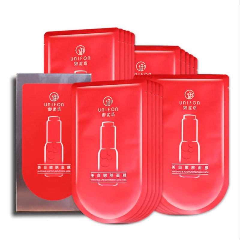 UNIFON Whitening & Retexturizing Facial Mask 20Pcs