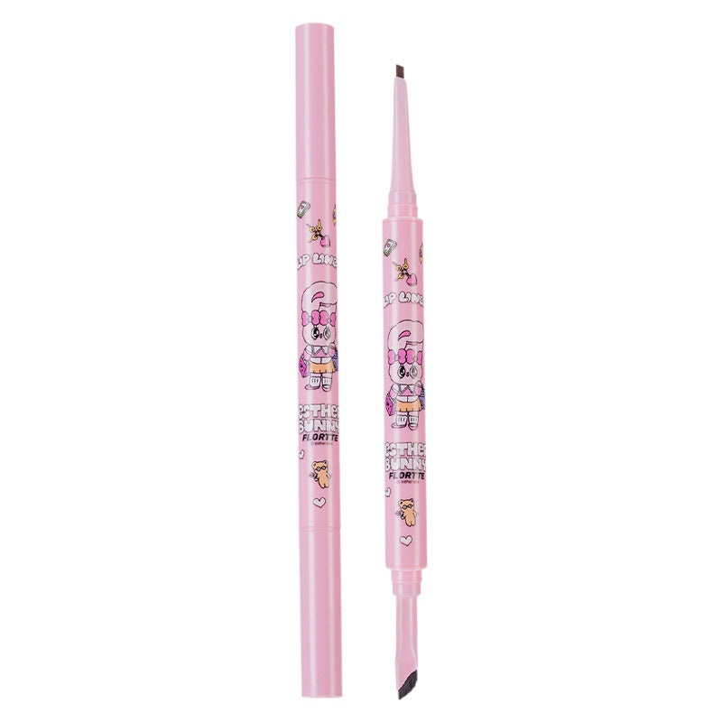 Flortte X ESTHER BUNNY Dual-Ended Eyeliner Pencil 0.5g x 01 Black