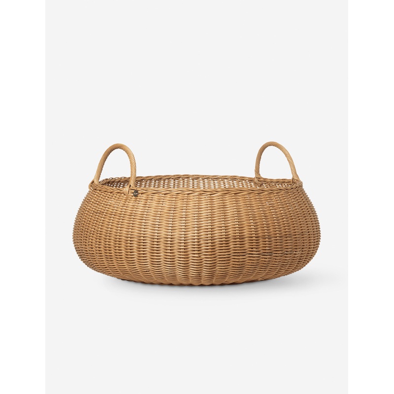 Braided Basket by Ferm Living Natural