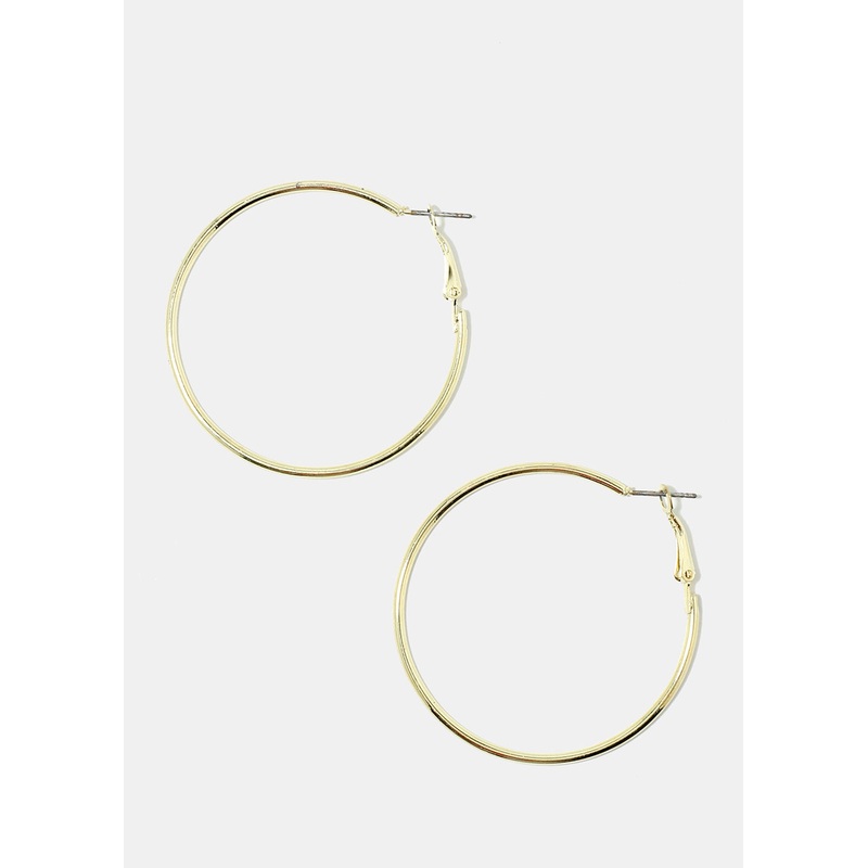Gold Hoop Earrings
