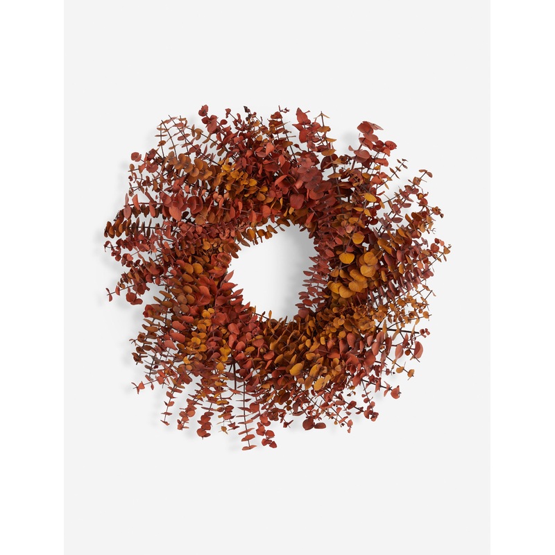 Mixed Eucalyptus Preserved Wreath 22″