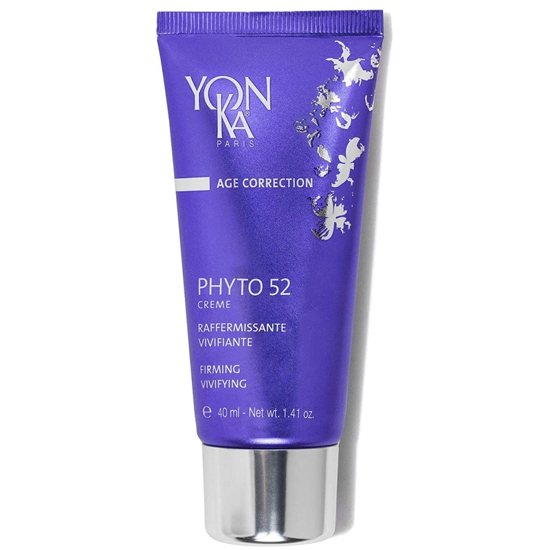 [Sample 0.17 oz] Yon-Ka Phyto 52 Creme | Skin Firming Cream | Anti-Aging Facial Moisturizer and Night Crme | Tighten Skin and Reduce the Look of P