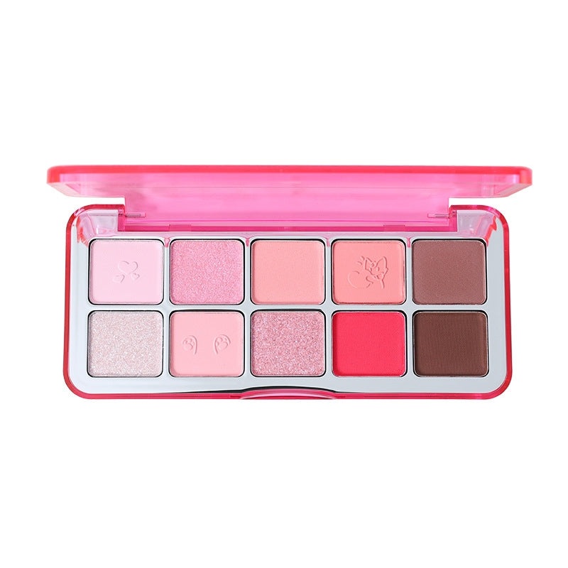 SHEDELLA Cat Series 10 Color Eyeshadow Palette 13g  101 Hunting Instinct