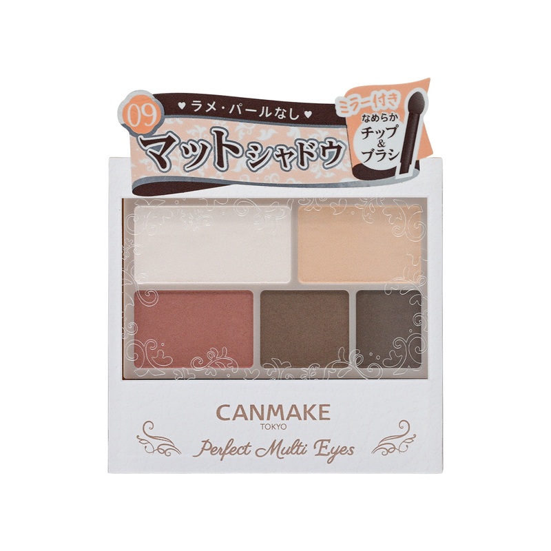 Canmake Perfect Multi Eyes #09 Ros Panna Cotta 1pc