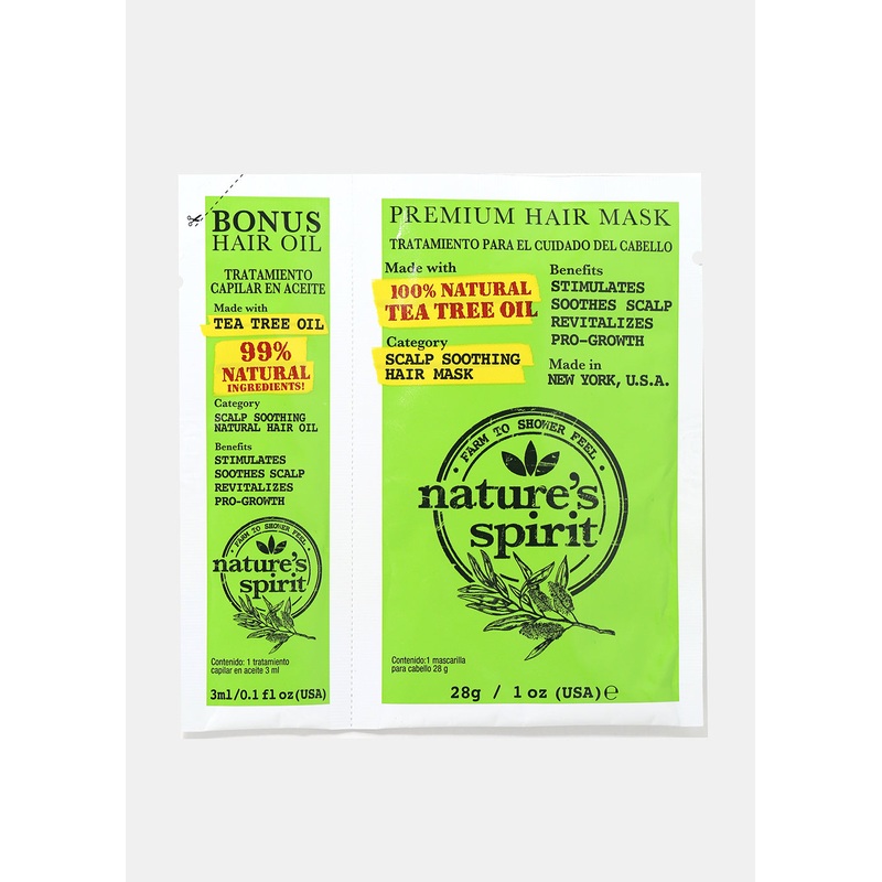 Nature’s Spirit Hair Oil & Mask- Tea Tree Oil