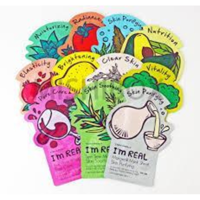 Tonymoly I’M REAL Sheet Mask   Pomegranate Elasticity