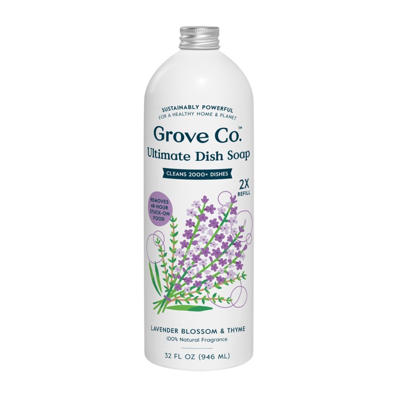 Ultimate Dish Soap – 2 Refills Apple & Pear Blossom – Grove Exclusive