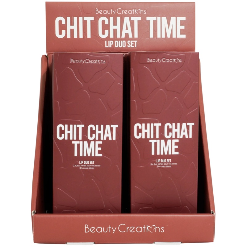 Beauty Creations Chit Chat Time Lip Duo – Wholesale 6 Sets (LD05)