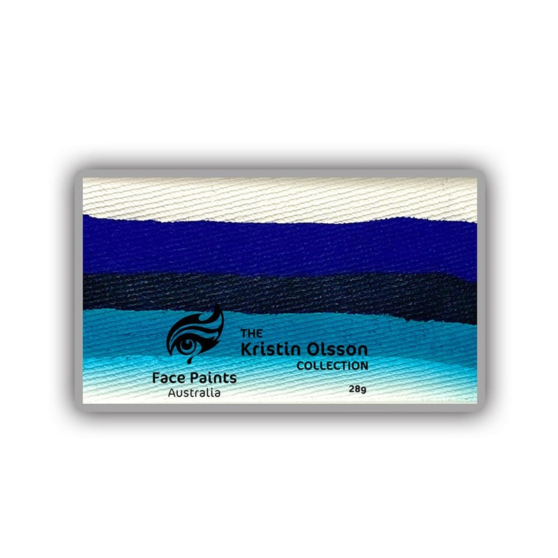Face Paints Australia Duo Stroke Cake by Kristin Olsson – Ulysses (1 oz/28 gm)
