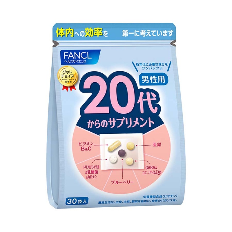 Fancl Supplements for Men in Their 20s 30bags*3