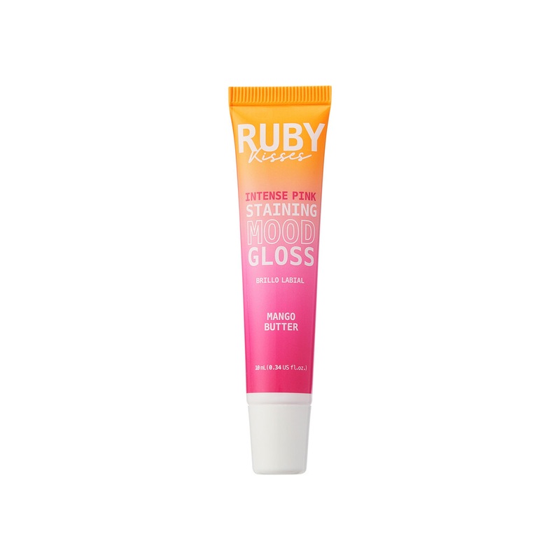 Ruby Kisses Mood Gloss DBX Intense Pink Single SLG02